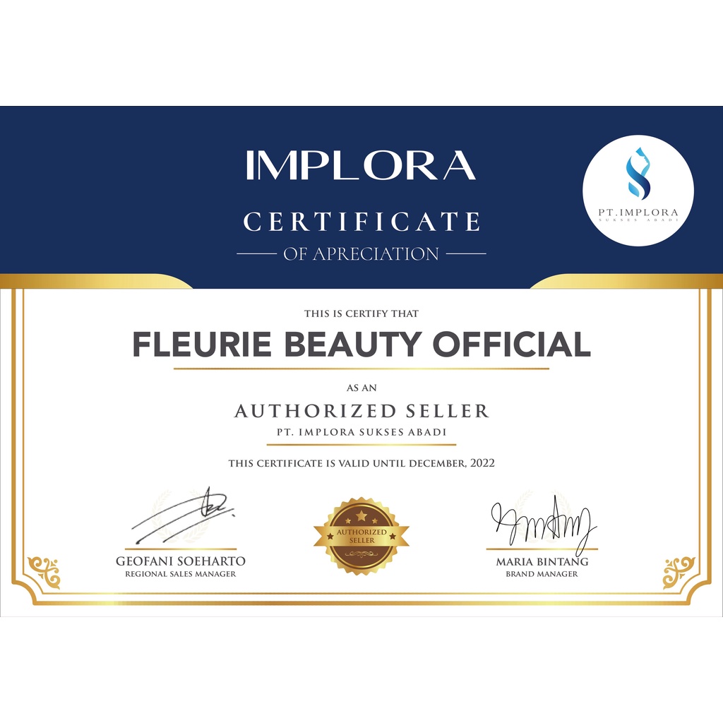 Implora Face Serum 20 ml / 5ml Serum Ampoule / Luminous Brightening/Acne/Midnight/Peeling/Hydrating/ 24K Gold/Liporetinol/Birdnest/Salmon DNA Original BPOM