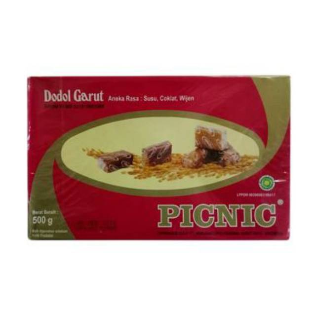 

Dodol Picnic khas Garut kemasan 500gr - dodol piknik - dodol Garut - dodol picnic