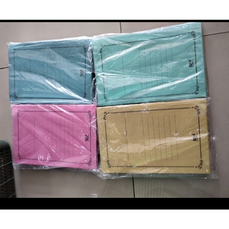 

stopmap kertas warna / map kertas per pcs