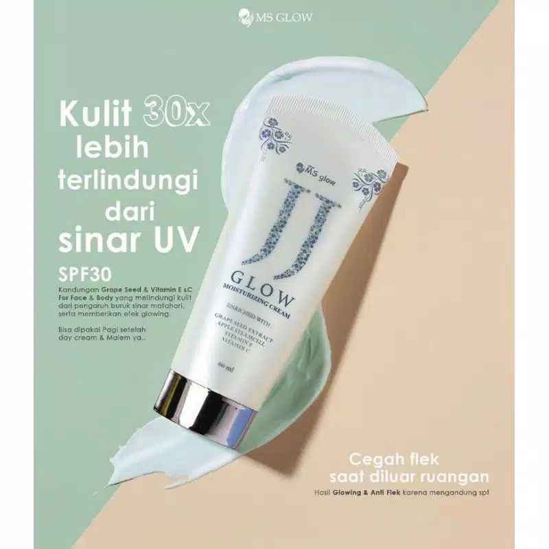 JJ GLOW Ms Glow Ori Cream Face and Body Original (COD)