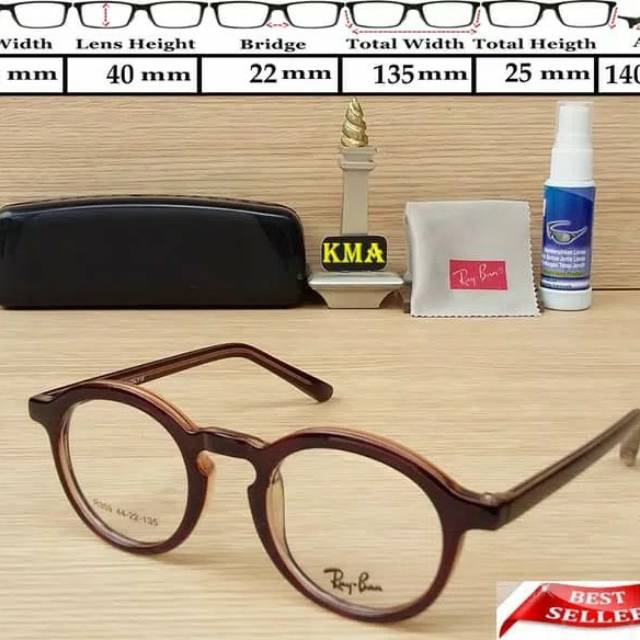 Kacamata minus / frame bulat / kacamata boboho / kacamata bulat