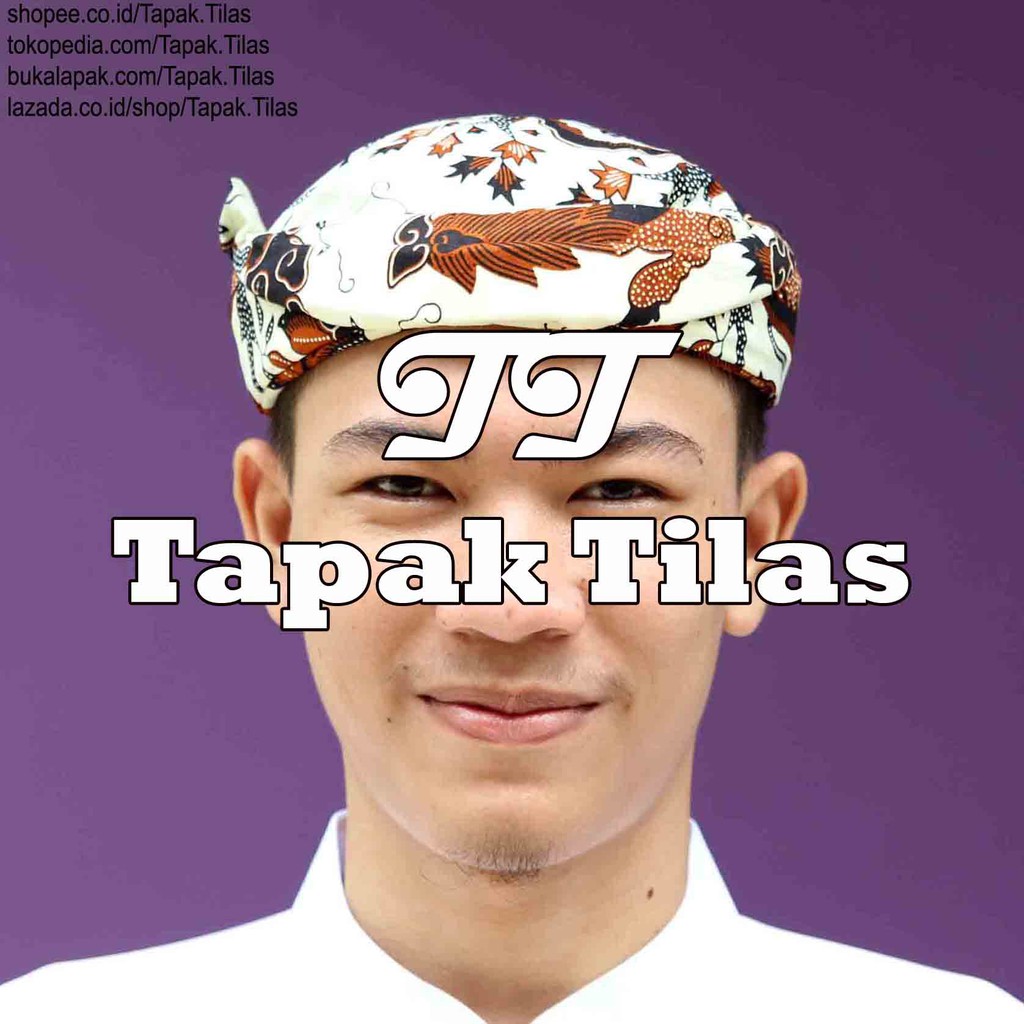 Blangkon Abdi Dalem Sunan Gunung Jati Cirebon - Blangkon Tetopongan