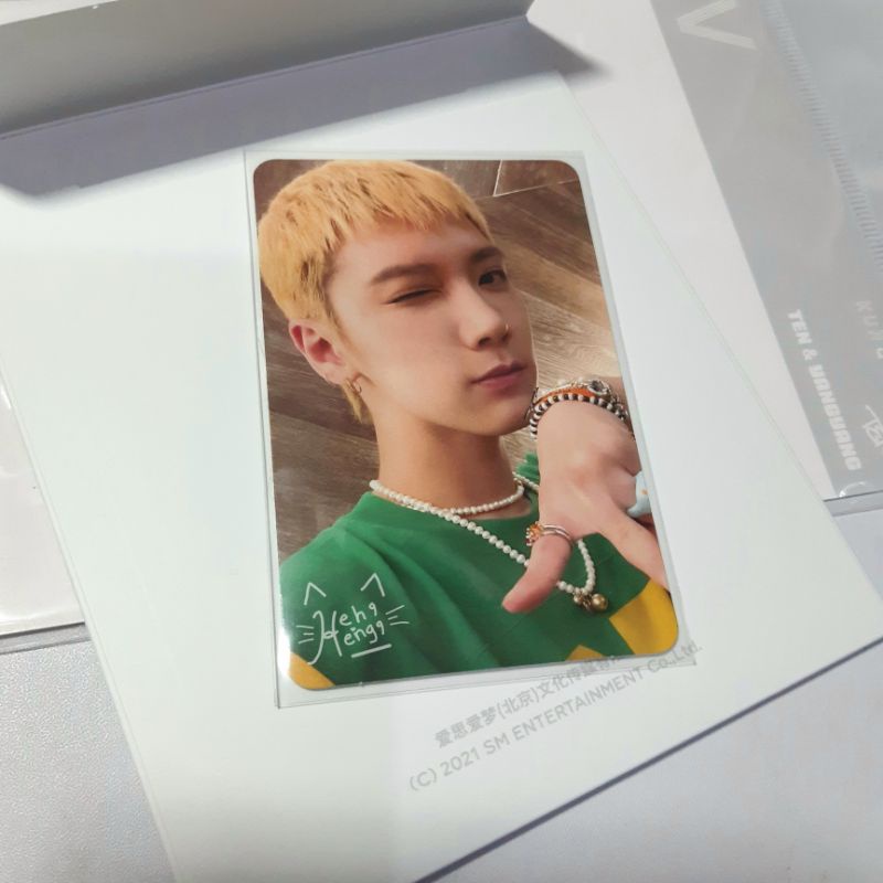 [BOOKED] PC Ten Paint Me Naked selca | MD Luggage Sticker WayV Unit Album