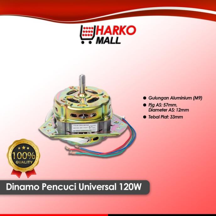 Dinamo Mesin Cuci Xd 120W Termurah