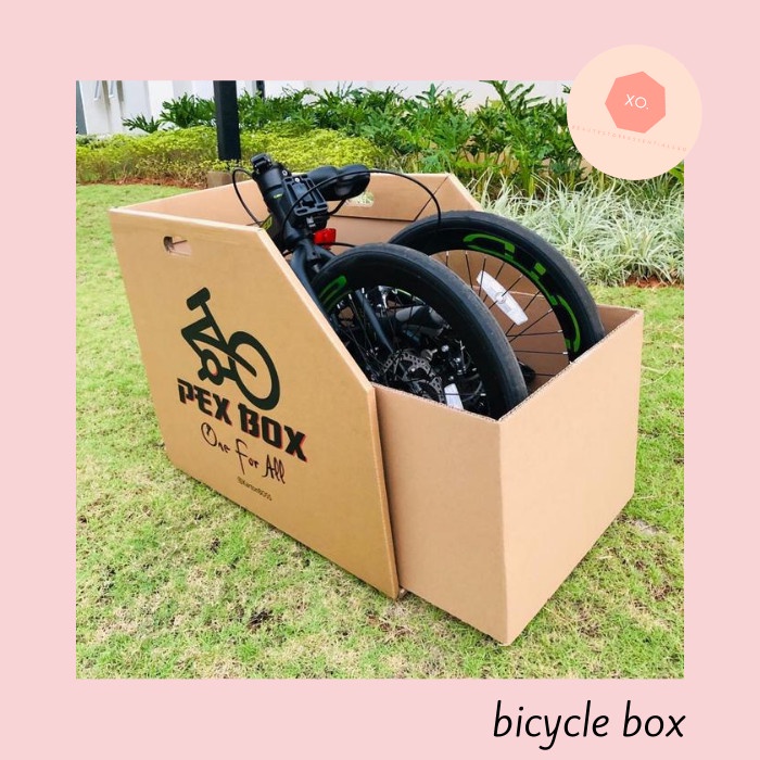 Box Sepeda Lipat Karton Box Murah & Praktis Brompton BEST SELLER
