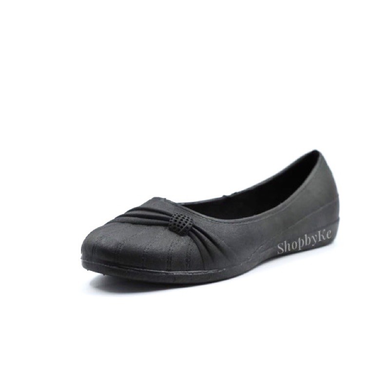Sepatu Kerja / Sepatu APD / Slip on Wanita Tipe BG - 2010 Warna Hitam merk Bel Air Size 37-40