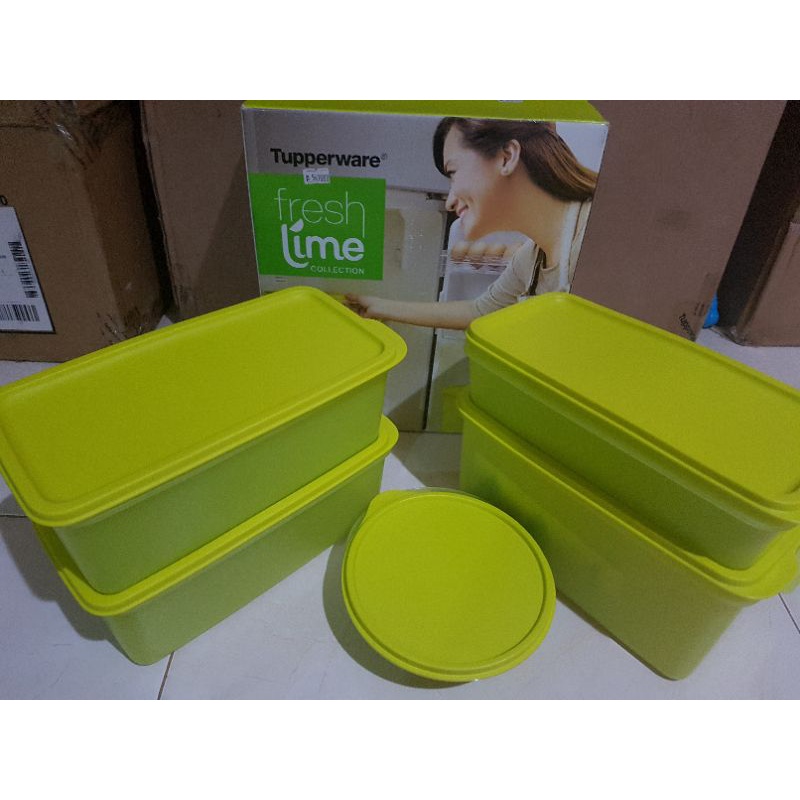 Fresh Lime Tupperware Set