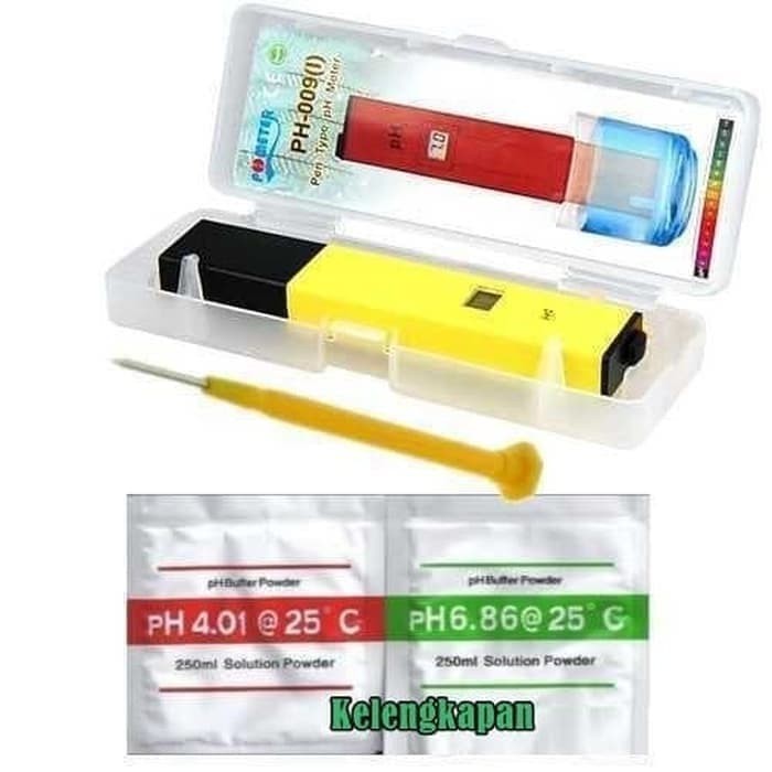 Paket Alat Ukur PH Meter Dan TDS Tester Digital Hidroponik - Akuarium