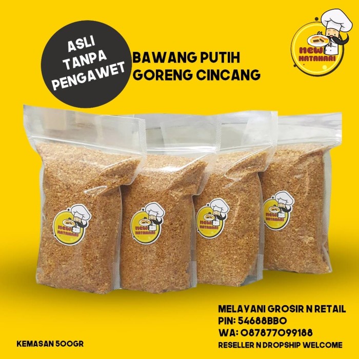 

vd201gf Bawang Putih Cincang Goreng 500Gr Dscscv