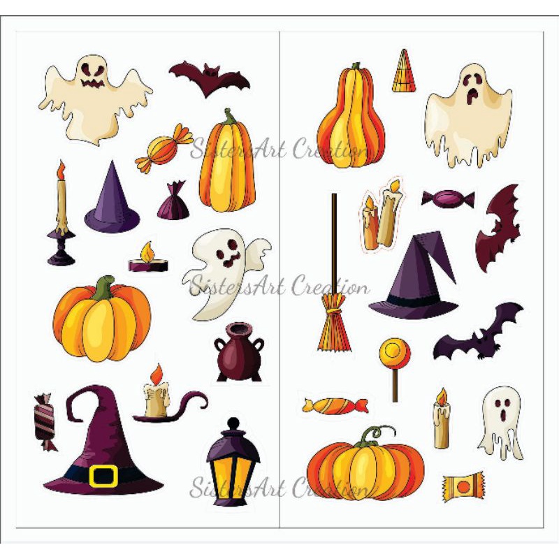 

Cutting Sticker Halloween