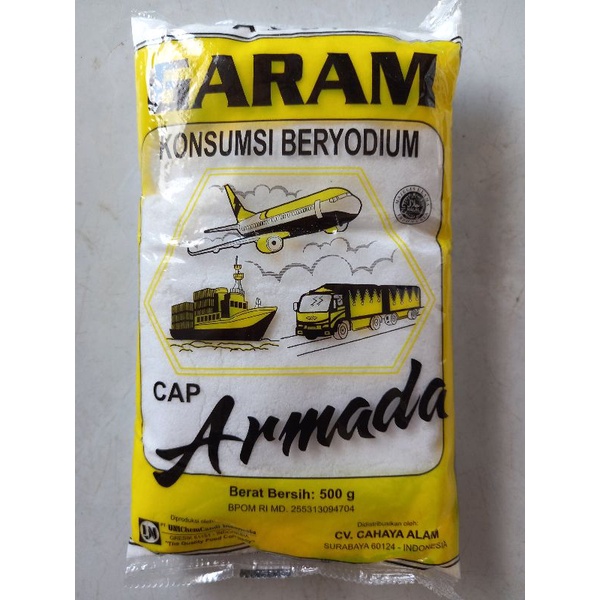 

Garam Cap Armada isi 500 gram