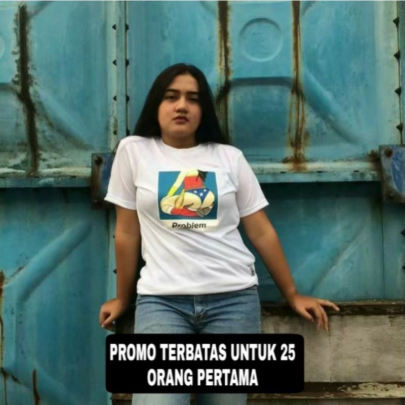 Kaos distro cowok, Kaos distro pria, Kaos distro pria problem, Baju kaos distro problem