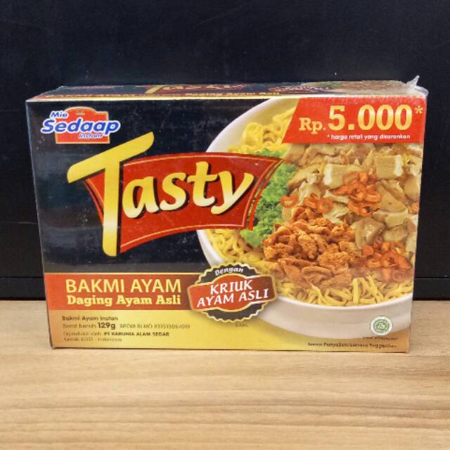 

SEDAP BAKMIE AYAM TASTY 129GR