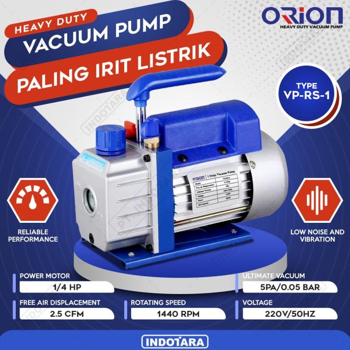 Jual HARGA SPESIAL Vacuum Pump AC Mesin Pompa Vacuum AC 1/4 hp Orion VP