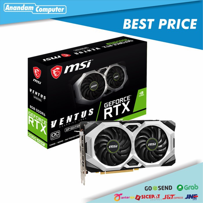 MSI Geforce RTX 2060 VENTUS GP OC 6GB GDDR6