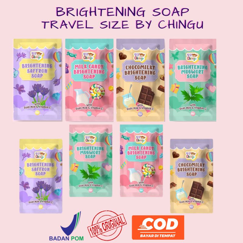 SABUN YEPPU YEPPU CHINGU BY KIYOWO BRIGHTENING COLLAGEN SOAP TRAVEL SIZE 20GR