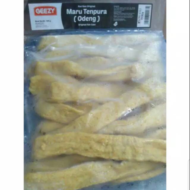 

Gezzy maru tenpura tempura odeng 500gr