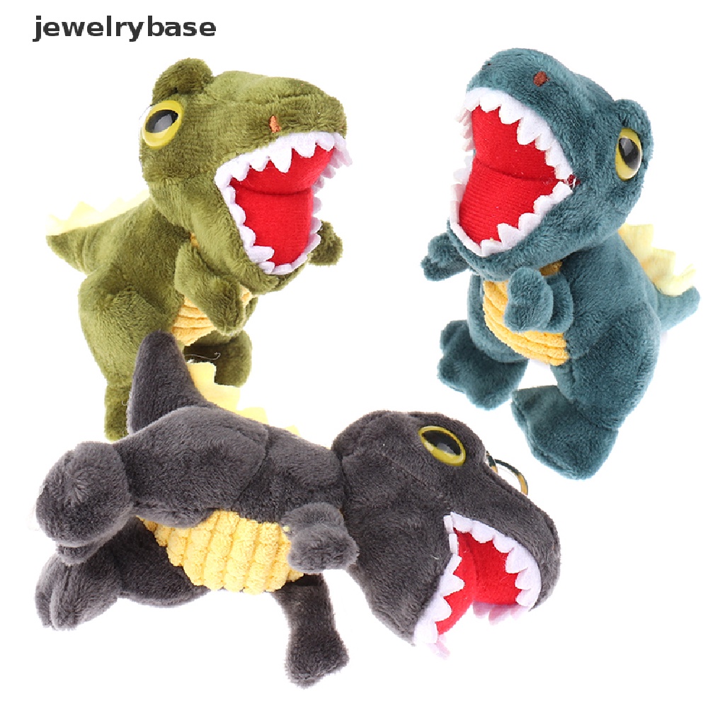 (jewelrybase) Gantungan Kunci Boneka T-Rex Bahan Plush Ukuran 14CM