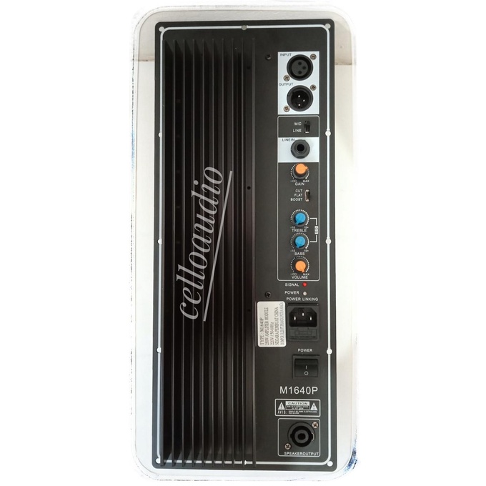 Mesin Aktif Power Amplifier Speaker Ampli M1640P .