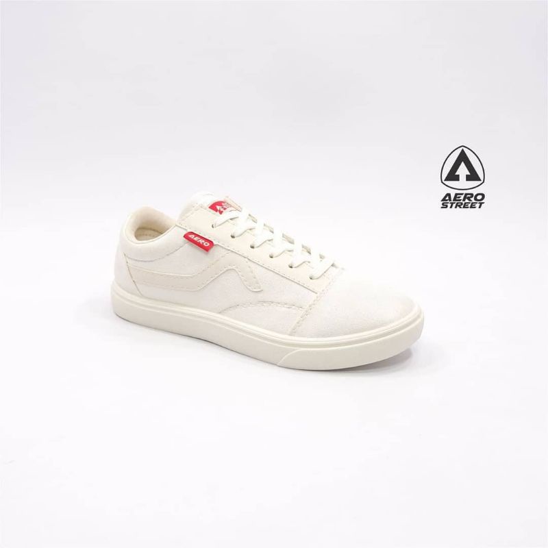 Sepatu Aerostreet massive putih natural all white