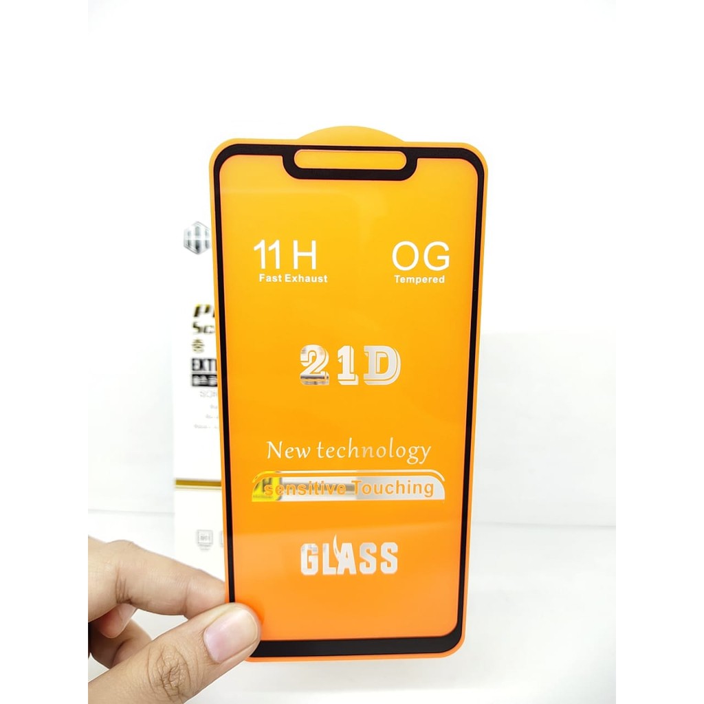 KOREAN Tempered Glass Infinix Hot 7 X624 6.2 inchi FULL SCREEN TG 5D 9D 21D FULL GLUE