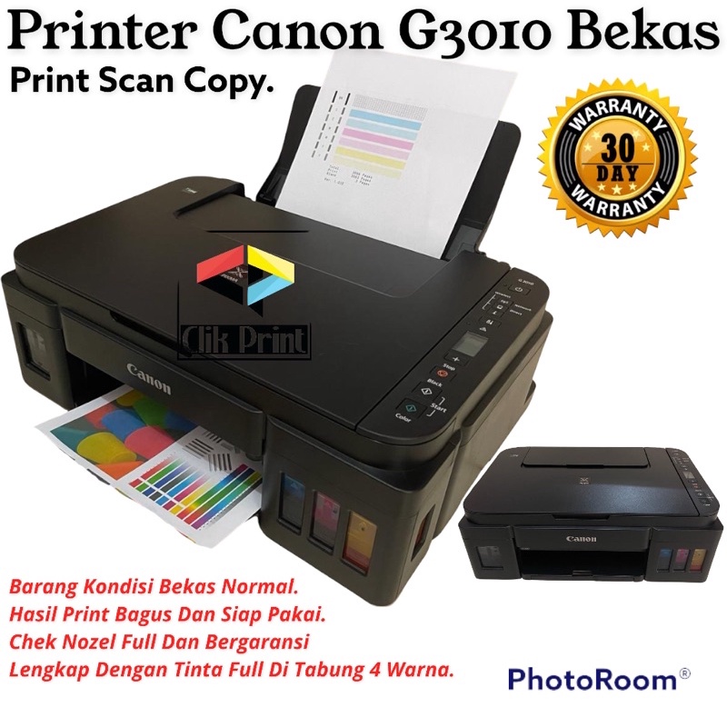 Printer Canon G3010 Bekas