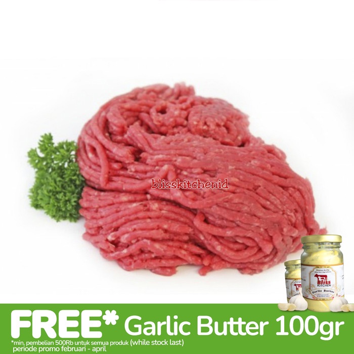 

Daging Sapi Giling Rendah Lemak / Low Fat Minced Beef 500gr - BARU
