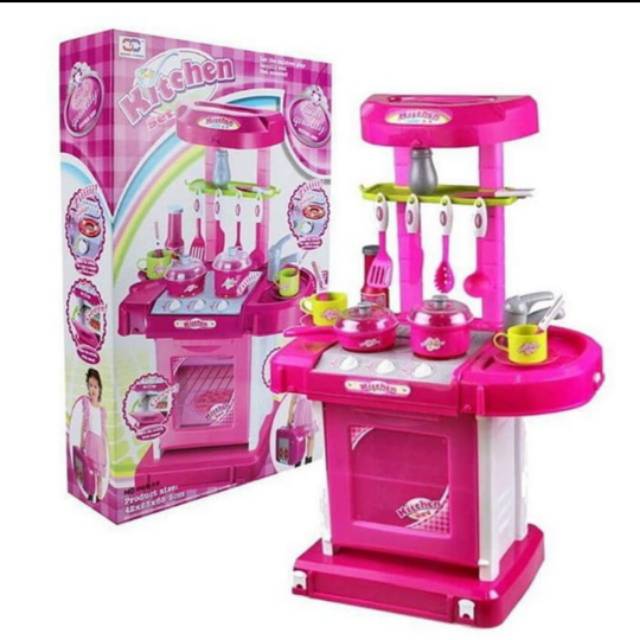 MAINAN KITCHEN SET KOPER/MAINAN ANAK CEWEK