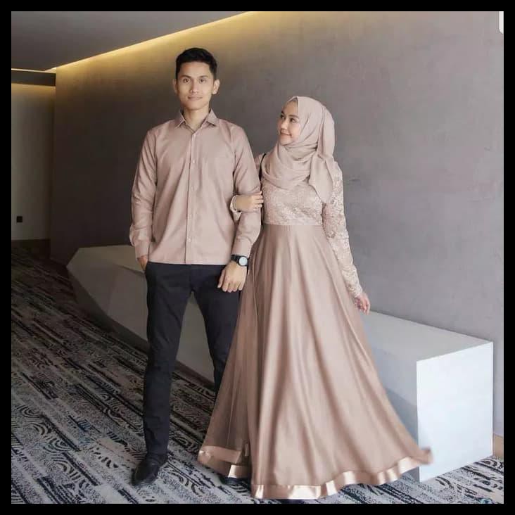 Produk Terbaik- Couple Dress Agoda / Cp Agoda / Baju Pasanagan Agoda Vv