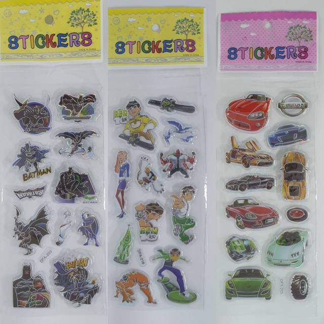 

Stiker karakter/stiker kaca/stiker dinding/stiker buku/STICKER MURAH/ LOL