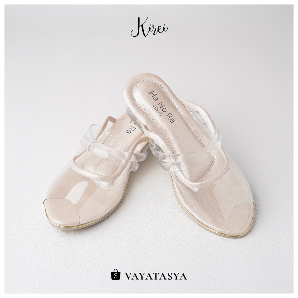 Vayatasya Ha No Ra | Kirei / Slip On Anak Perempuan | Sandal Sepatu Transparan