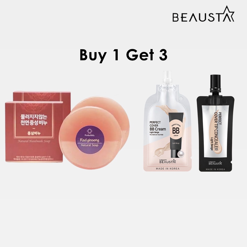 Red Ginseng Neutral Soap + BB Cream No. 23 + Concealer No. 23