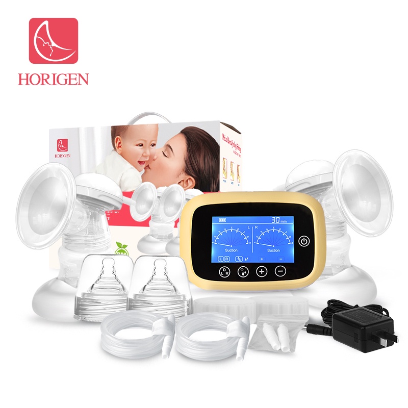 (FREE TUAS MANUAL) HORIGEN CHICTURE DOUBLE BREAST PUMP / LITTLE GIANT (BREASTPUMP)-POMPA ASI