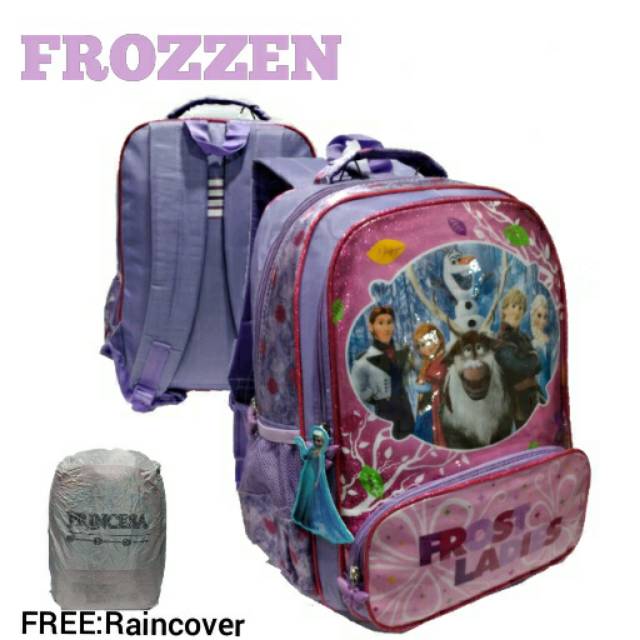 Tas Ransel Sekolah Anak Wanita Gambar FROZZEN 44620V