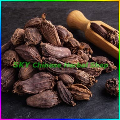 

(1 KG) Black Cardamom Premium/ Kapulaga Hitam India/ Cao Guo Cardamon