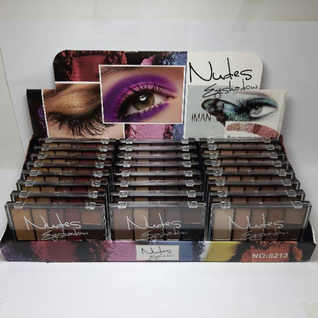 EYESHADOW NUDES IMAN OF NOBLE 6 WARNA No.8213