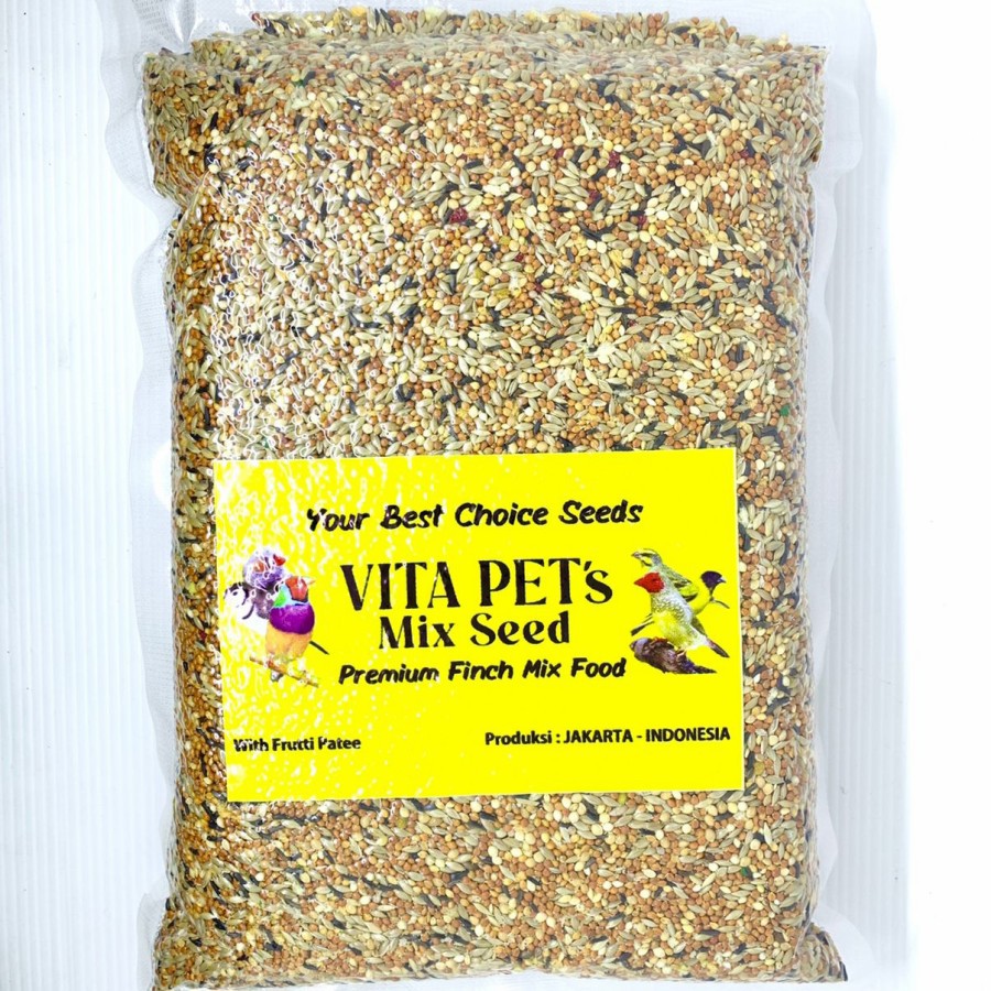 ita Pet's Premium Finch Food 500 gr Makanan Burung Finch Emprit
