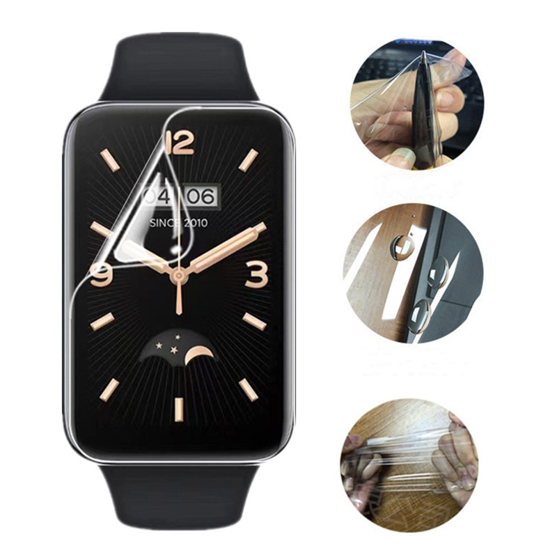 Vivi Film Pelindung Layar Transparan 3D Anti Gores Untuk Xiaomi Mi Band 7 Pro Watch