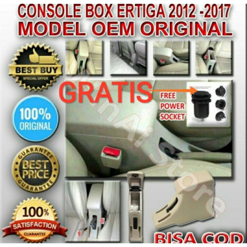 Konsole Console Konsol Konsul Box Suzuki Ertiga 2012 2013 2014 2015 2016 2017