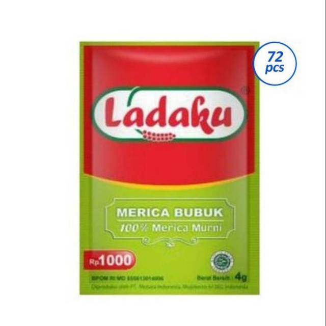 

LADAKU Merica Bubuk [72 pcs / 4 g]