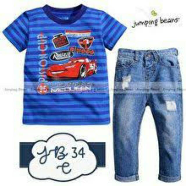 Setelan baju anak laki laki