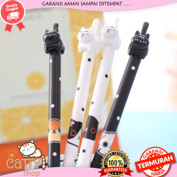 

CATTY PULPEN POLKADOT CAT - PENA KUCING POLKADOT - PENA KUCING HITAM DAN PUTIH