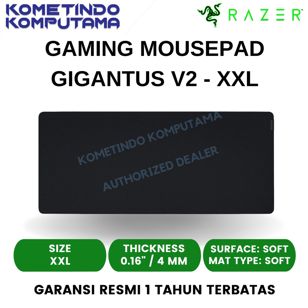 Razer Gigantus V2 - XXL Gaming Mousepad / Mouse Pad 100% Original
