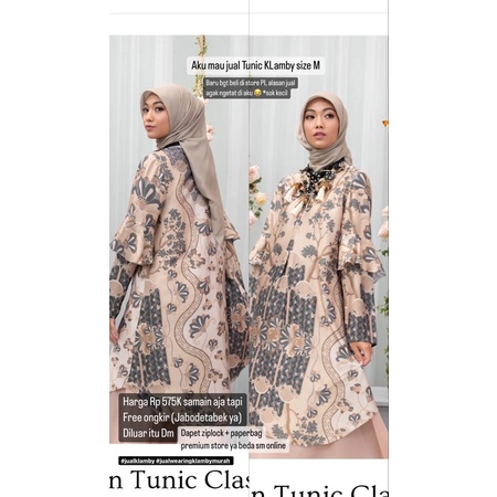 Wearing Klamby Yasmin Tunik Classic Moss