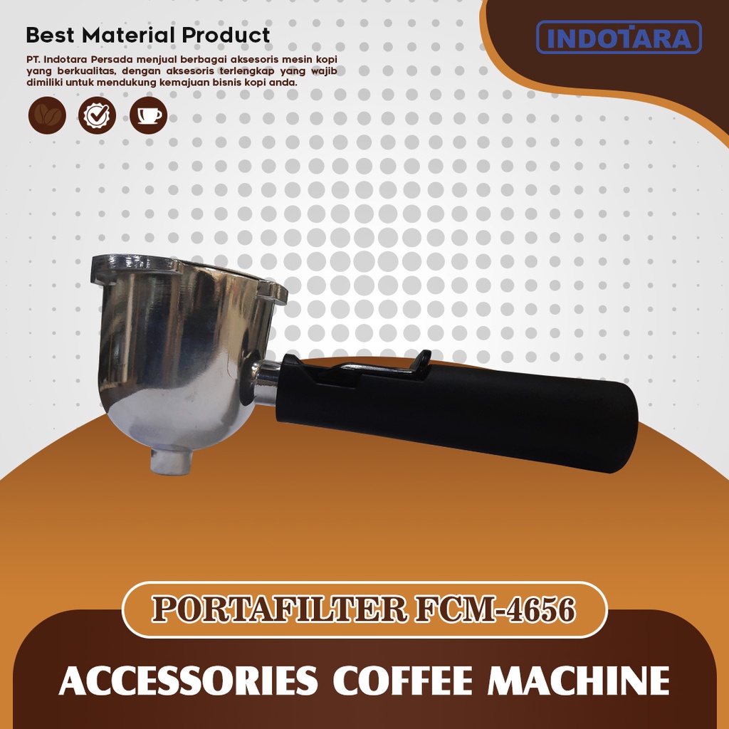 Portafilter Stainless Steel Ferratti Ferro - FCM4656