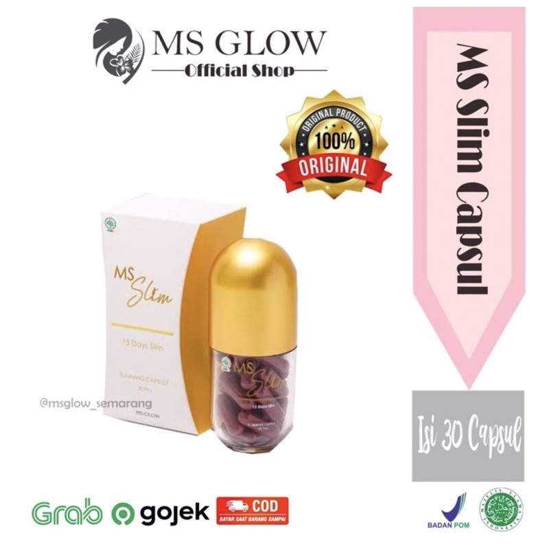 

MS SLIM CAPSULE MS GLOW ORI