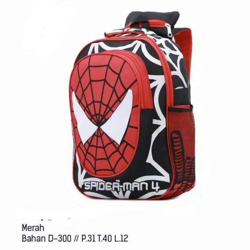 FF_Tas Anak Sekolah SD TK PAUD Ransel Anak Karakter Marvel Backpack Anak Perempuan Dan Laki laki Marvel FKT