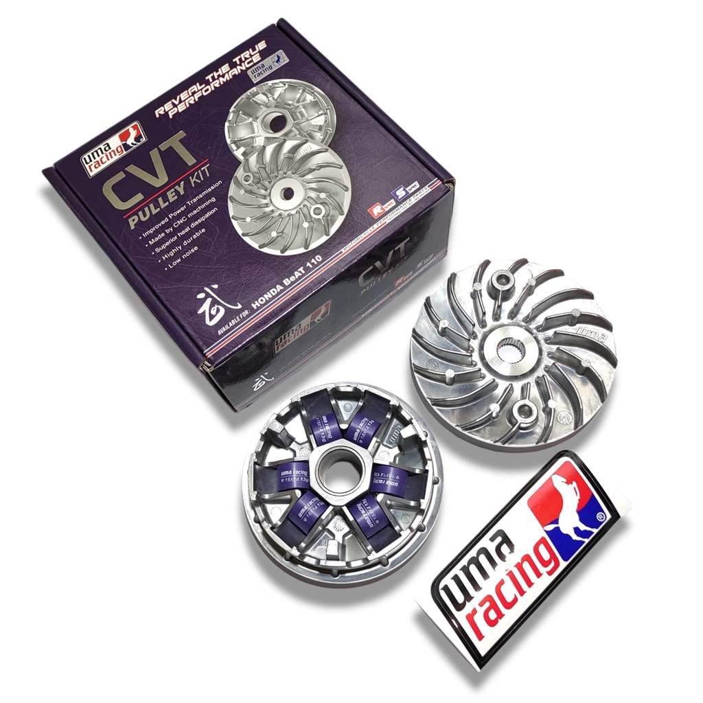 PULLEY CVT SET BEAT FI / ESP &amp; SCOOPY FI / ESP UMA RACING