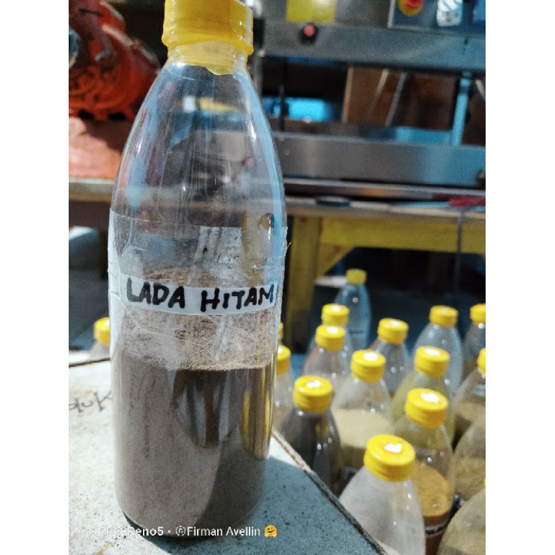 

Bubuk Lada Hitam Murni 200Gram Kemasan Botol Cantik