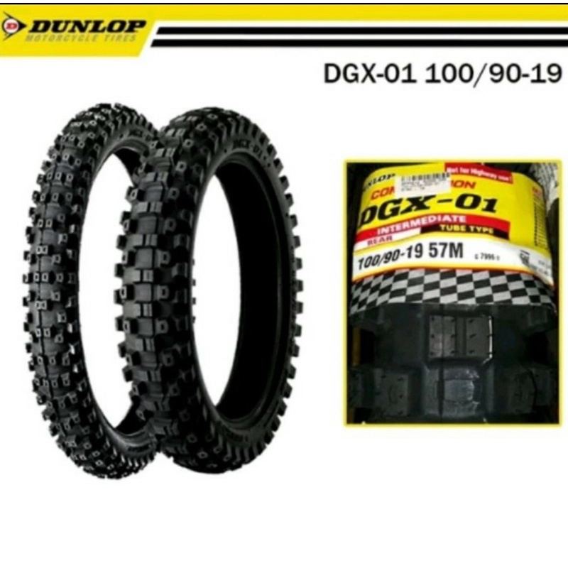 Ban luar Cross Dunlop DGX 100 90 19 adventure DGX 01 Trial 100 90 19